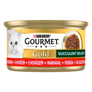 Kassikonserv loomalihaga, GOURMET GOLD, 85 g