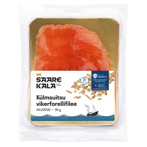 Külmsuitsu vikerforellifilee, viilutatud 90 g