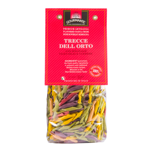 Gourmante pasta Trecce dell orto 500g värviline