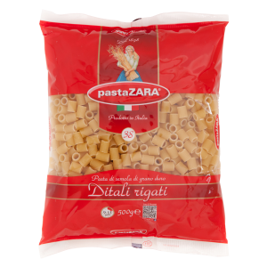 Pasta Zara pasta Ditali Rigati 500g