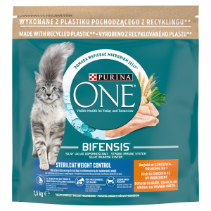 Kuivtoit steriliseeritud kassile,kanaga, PURINA ONE, 1,5 kg