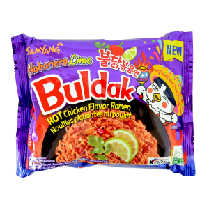 Samyang Ramen kana kiirnuudlid habanero ja laimiga 135g