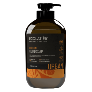 ECOLATIER Urban Köögi Vedelseep Clementine 600ml