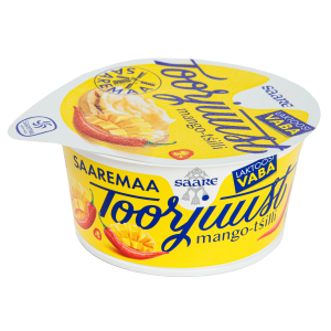 Saaremaa toorjuust mango ja tšillipipraga 170g laktoosivaba