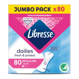 Pesukaitsmed Normal, LIBRESSE, 80 tk