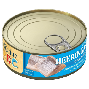 Marine ABC Atlandi heeringas omas mahlas 240g