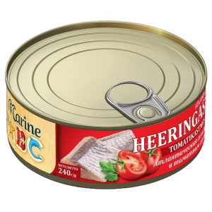 Marine ABC Atlandi heeringas tomatikastmes 240g