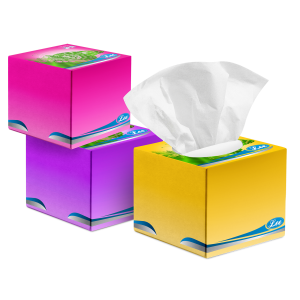 Taskurätid karbis, 3-kihilised, 60tk kuubik, LEE, 1pk