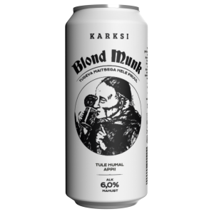 KARKSI õlu Blond Munk hele 6% 50cl (purk)