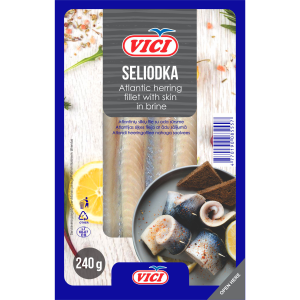 Heeringafilee nahaga soolvees, VICI, 240 g