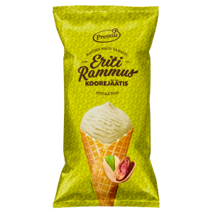 Eriti Rammus pistaatsia koonusjäätis 100g / 200ml