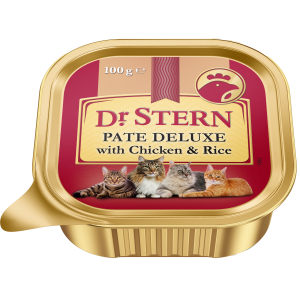 Dr.Stern pasteet kassile kana ja riisiga 100g alu cup
