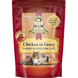 Dr.Stern Premium kassieine kanaliha kastmes 100g pouch
