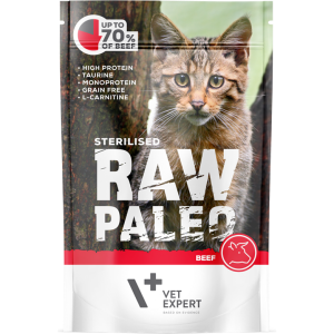 Raw Paleo kiisueine ster.100g veiseliha