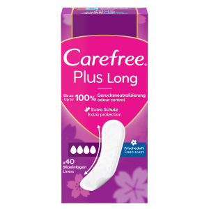 CAREFREE Pesukaitsed Plus Long Fresh 40tk