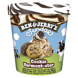 Ben&Jerry’s Jäätis Sundae Cookie Vermont-ster 427ml