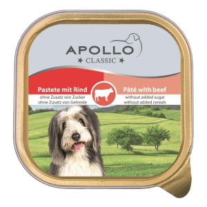 Apollo Koeratoit Loomalihaga 300g