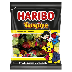 Vampiirid, lagritsaga kummikommid, HARIBO, 175 g
