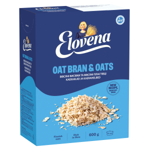 ELOVENA Kaerakliid ja kaerahelbed 600g