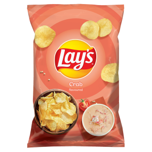 Kartulikrõpsud Krabimaitselised, LAY'S, 130 g