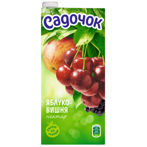 Sadochok Õuna-kirsinektar 0.95L