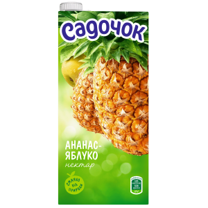 Sadochok Ananassi-õuna nektar 0.95L