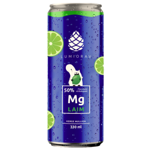 LUMIORAV Magneesiumivesi laim kerge mulliga 0,33l (purk)