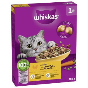 Whiskas kuivt.kassile 300g kanalihaga