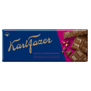 K.Fazer shok.180g pähklite ja rosinatega