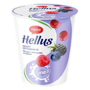 Hellus Metsamarja jogurt 350g me-3 bakt.