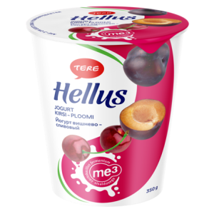 Hellus Kirsi-ploomi jogurt 350g