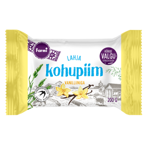 Farmi kohupiim lahja vaniliiniga 200g