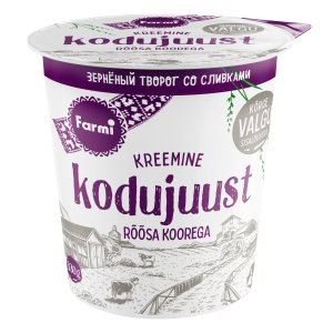 Farmi Kodujuust rõõsa koorega 330g