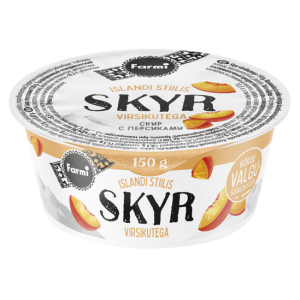 Farmi Skyr virsikutega 150g