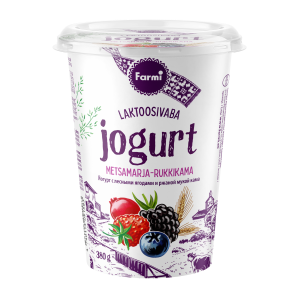 Farmi Metsamarjajogurt rukkikamaga 380g