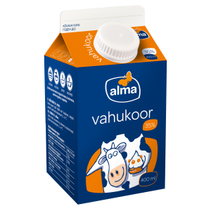 Alma vahukoor 35% 400ml purepakk
