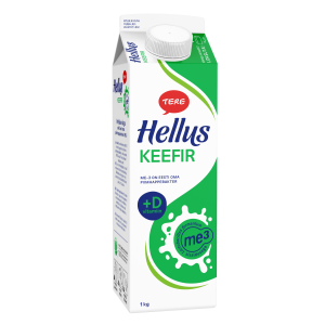 Hellus keefir 2.5% +D-vitamiin 1kg pure