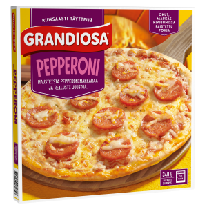 Grandiosa Kiviahjupizza Pepperoni 340g