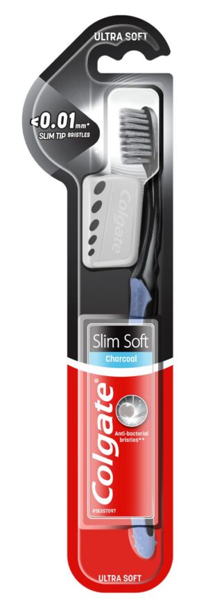 Colgate Slim Soft Charcoal h/hari