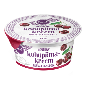 Farmi kohup.kr. mustade kirssidega 150g