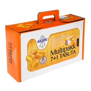 Saare koorene koh.toffee 320g multipakk