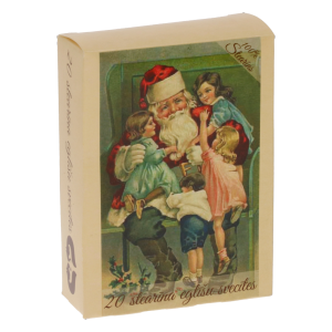 Kuuseküünlad valge 20tk 1.5h steariinist