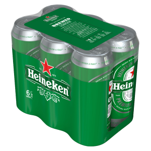 Heineken hele õlu 5% 6*0.5L prk