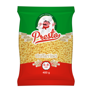 Presto Pasta Chiffari Lisci 400g