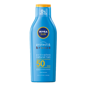 Nivea Sun Pro&Bronse SPF50 p/piim 200ml