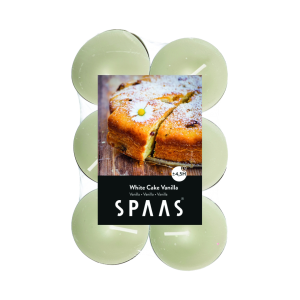 Lõhnateeküünal Spaas 4.5h 12tk vanilje