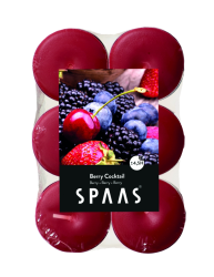 Lõhnateeküünal Spaas4.5h 12tk marjakokt.