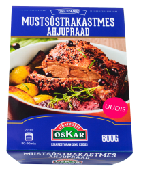 Oskar Ahjupraad mustsõstra kastmes 600g