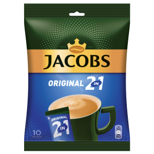 Jacobs 2in1 lahustuv kohvijook 10*14g