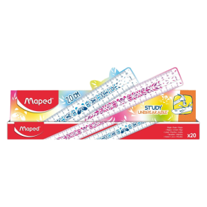 Joonlaud Maped Study Fancy 20cm purune.